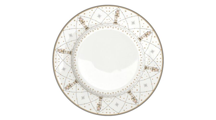 R2S.942RNUT Porcelán lapostányér 26