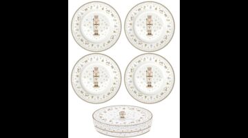 R2S.1100RNUT Porcelán desszerttányérszett 4db-os