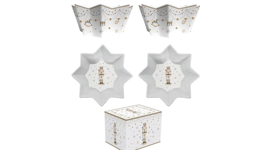 R2S.1008RNUT Porcelántál 2 db-os szett