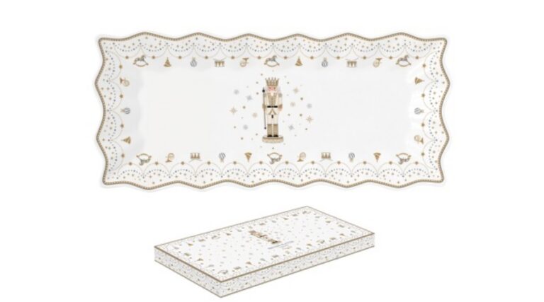 R2S.1242RNUT Porcelántálca 40x18cm