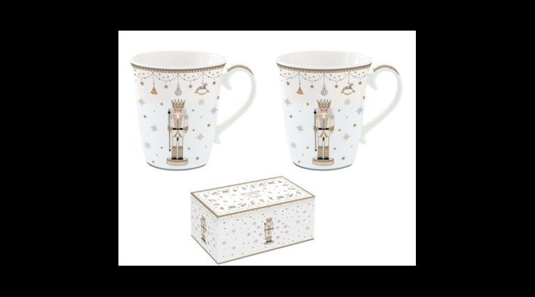 R2S.1102RNUT Porcelán bögreszett 275ml