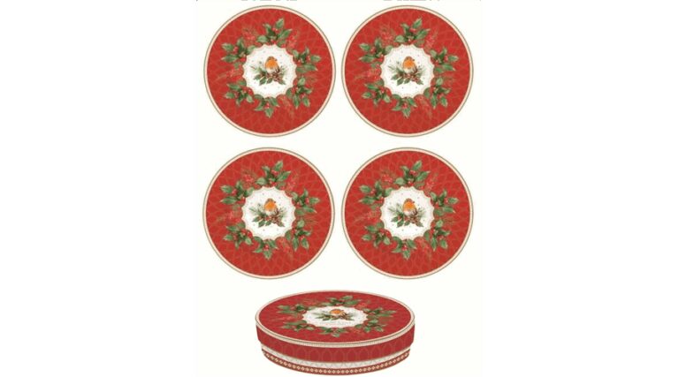 R2S.924CHBE Porcelán desszerttányérszett 4db-os