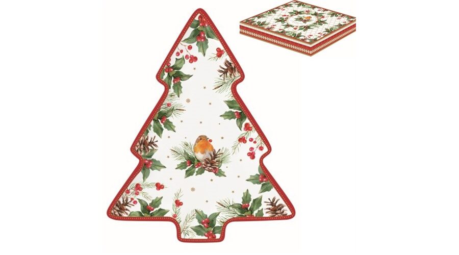 R2S.1481CHBE Porcelán fenyőtálca 20