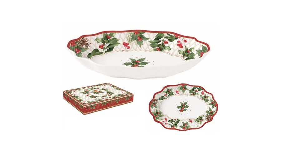 R2S.1487CHBE Porcelán ováltál 24