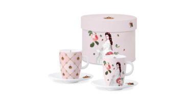 PPD.162902344 Porcelán eszpresszócsésze+alj 75ml