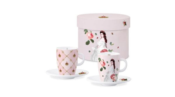 PPD.162902344 Porcelán eszpresszócsésze+alj 75ml