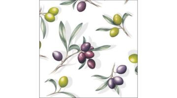 AMB.13318185 Delicious olives papírszalvéta 33x33cm