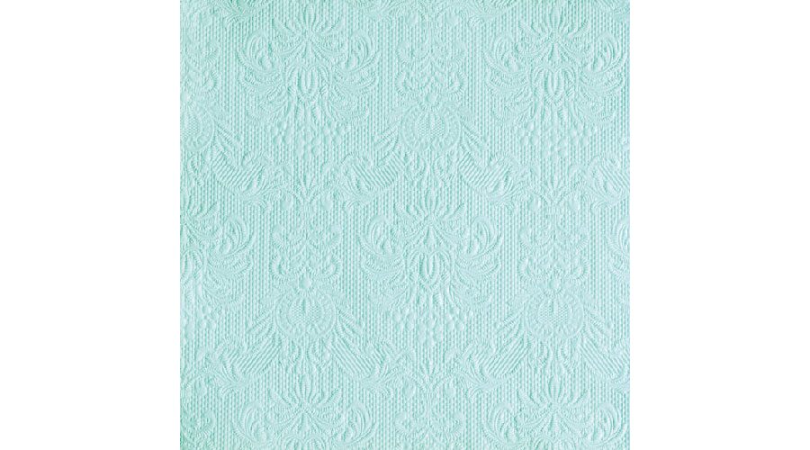 AMB.13307032 Elegance Aqua dombornyomott papírszalvéta 33x33cm
