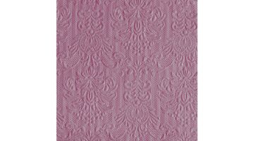 AMB.13307034 Elegance Pale Rose dombornyomott papírszalvéta 33x33cm