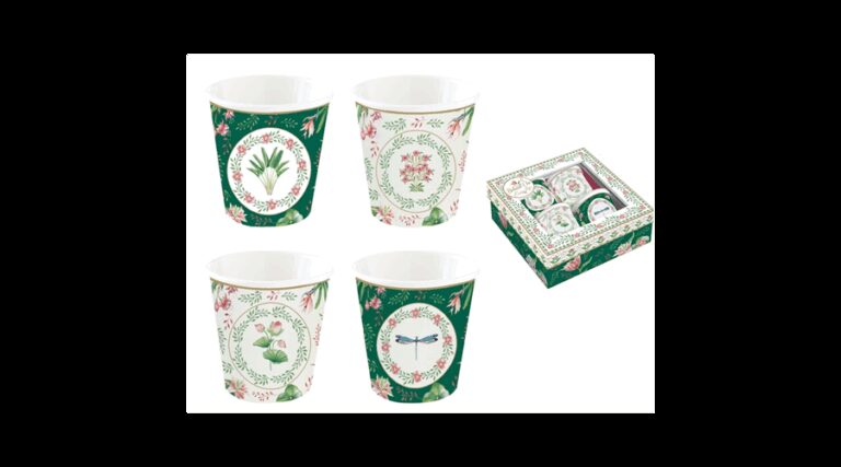 R2S.176BOCH Porcelán kávéspohár 4db-os szett