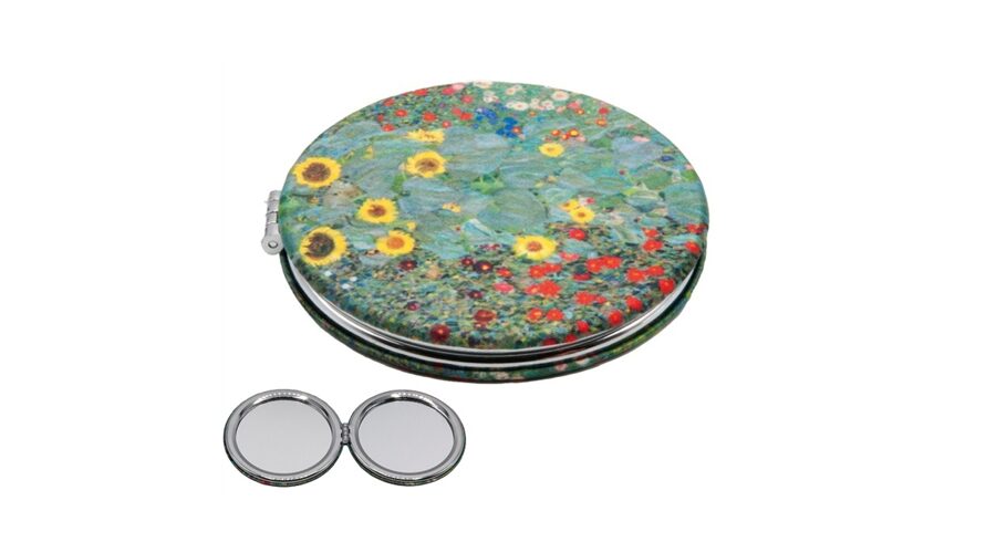 FRI.12262 Textilbevonatú zsebtükör 7cm