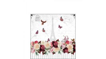 AMB.12517665 Romantic Paris papírszalvéta 25x25cm