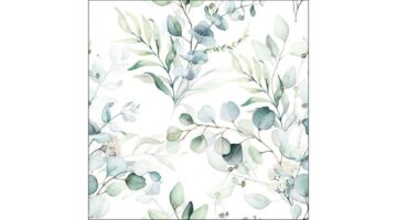 AMB.13317165 Eucalyptus All Over papírszalvéta 33x33cm