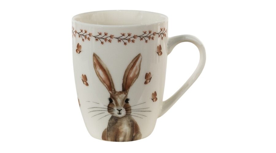 CLEEF.REBMU Porcelán bögre 350ml nyuszis