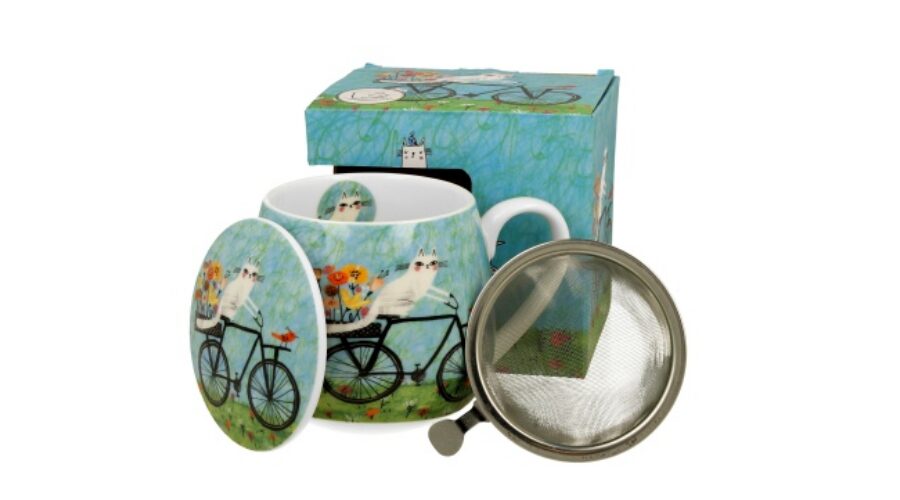 D.G.34516 Porcelánbögre tetővel