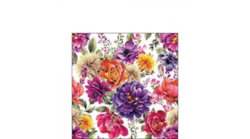 AMB.12517450 Anne white papírszalvéta 25x25cm