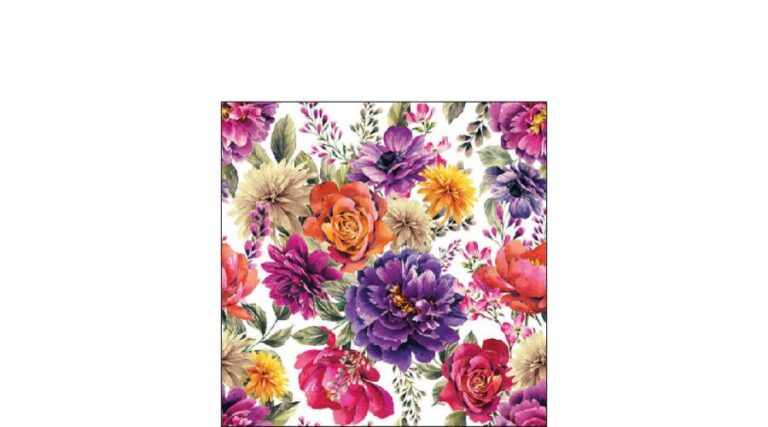 AMB.12517450 Anne white papírszalvéta 25x25cm