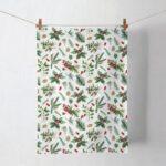 AMB.37816495 Winter greenery white konyharuha 50x70cm