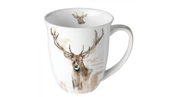 AMB.18417875 Antlers porcelánbögre 0