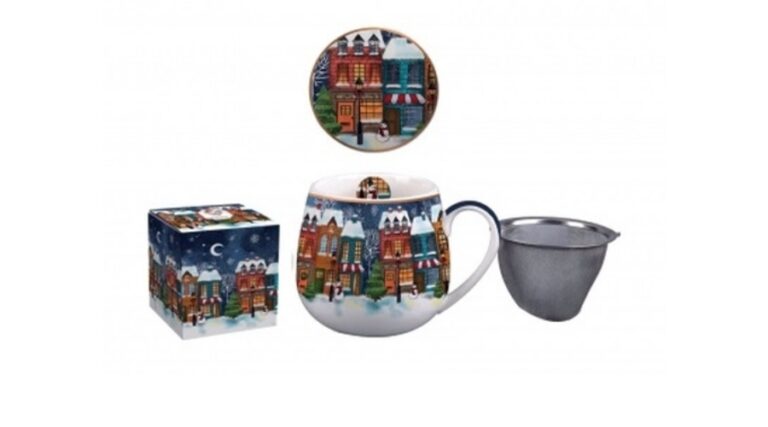 D.G.36077 Porcelánbögre tetővel