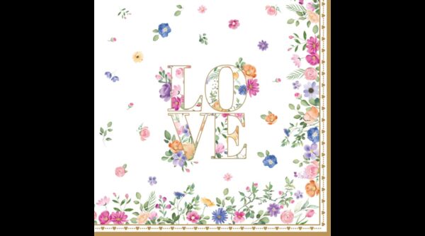 R2S.414MAMO Papírszalvéta 33x33cm