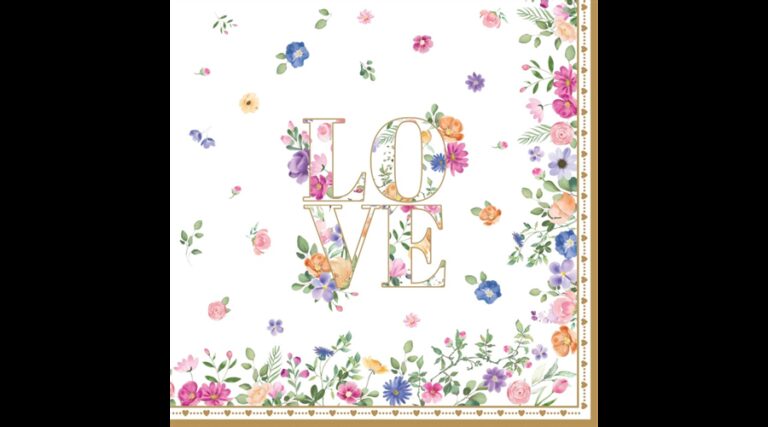 R2S.414MAMO Papírszalvéta 33x33cm