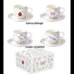 R2S.1371FGAR Porcelán eszpresszócsésze+alj 2 személyes