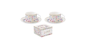 R2S.3106MAMO Porceláncsésze+alj 240ml