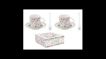 R2S.3107MAMO Porcelán eszpreszócsésze+alj