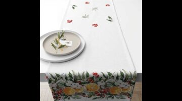 AMB.36619935 Winter Oranges asztali futó 40x150cm