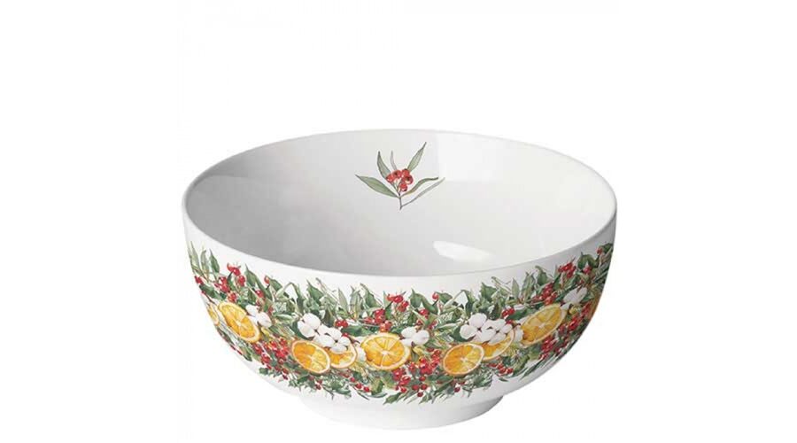 AMB.34819935 Winter Oranges porcelántál 6