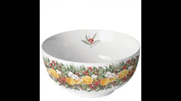 AMB.34819935 Winter Oranges porcelántál 6