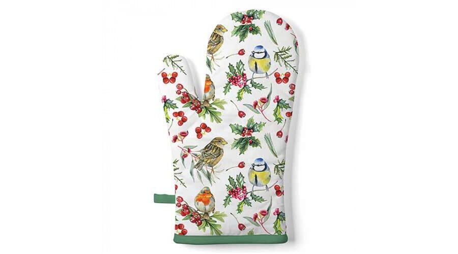 AMB.36419955 Birds in Winter edényfogó kesztyű 18x30cm