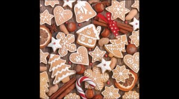 AMB.33319960 Flavoured cookies papírszalvéta 33x33cm