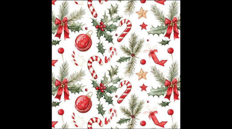 AMB.33320290 Christmas Elements papírszalvéta 33x33cm