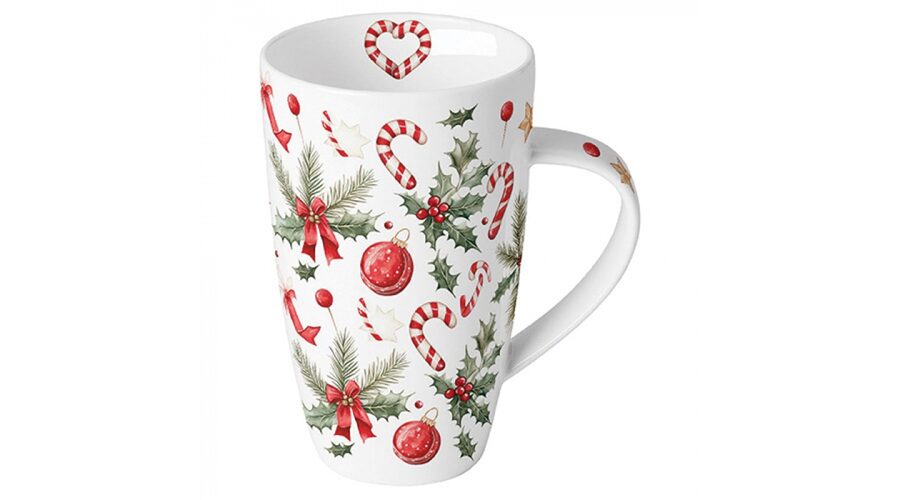 AMB.38920290 Christmas Elements porcelánbögre 0