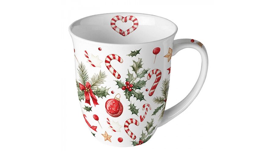 AMB.38420290 Christmas Elements porcelánbögre 0