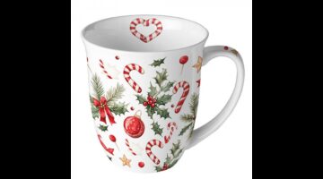 AMB.38420290 Christmas Elements porcelánbögre 0