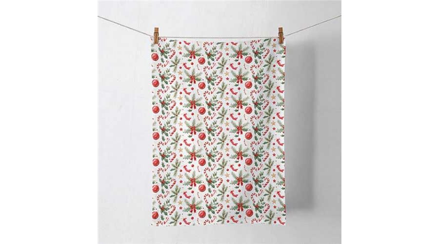 AMB.37820290 Christmas Elements konyharuha 50x70cm
