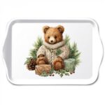 AMB.33720110 Cuddle bear műanyag kistálca 13x21cm