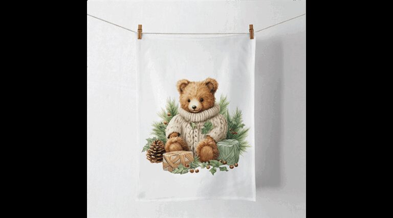 AMB.37820110 Cuddle bear konyharuha 50x70cm