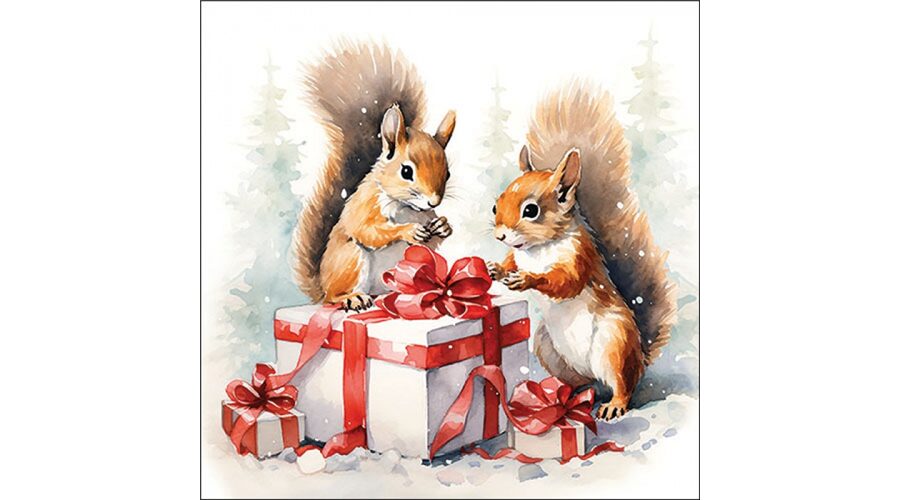 AMB.33320175 Great gift papírszalvéta 33x33cm