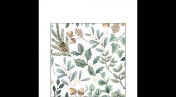 AMB.32519040 Collection of leaves papírszalvéta 25x25cm