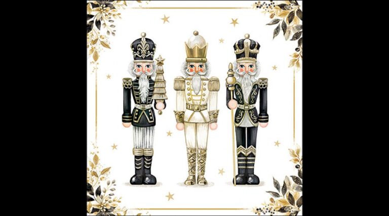 AMB.33319990 Royal nutcrackers papírszalvéta 33x33cm