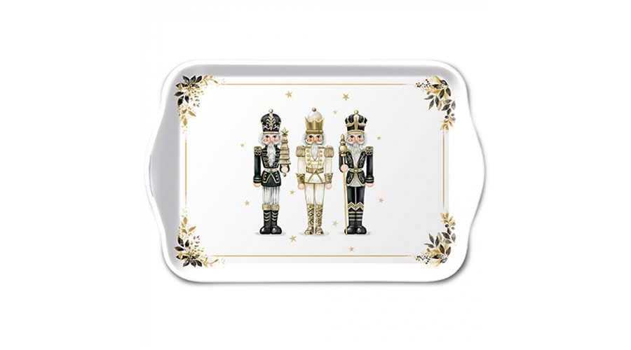 AMB.33719990 Royal nutcrackers műanyag kistálca 13x21cm