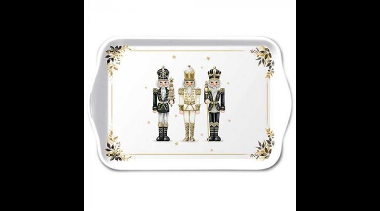 AMB.33719990 Royal nutcrackers műanyag kistálca 13x21cm
