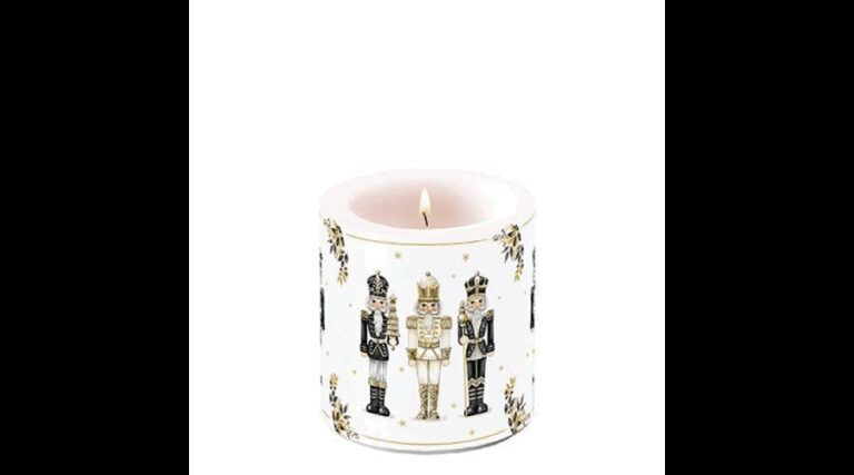 AMB.39219990 Royal nutcrackers átvilágítós gyertya 8x7