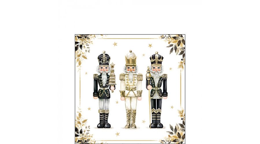 AMB.32519990 Royal nutcrackers papírszalvéta 25x25cm