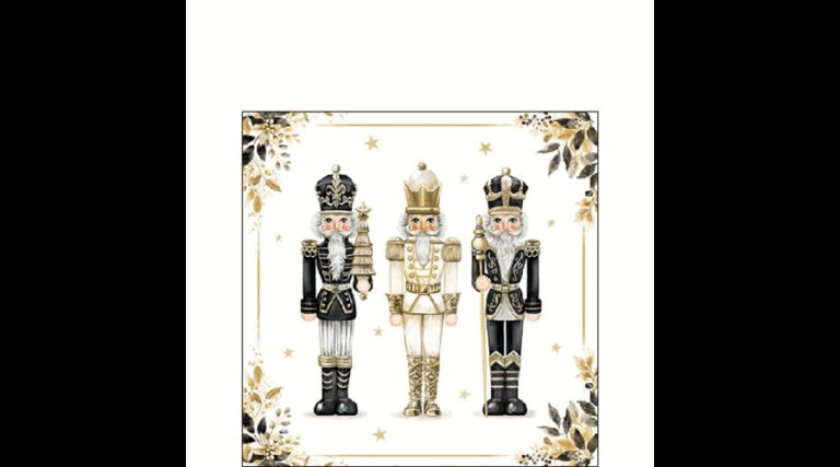 AMB.32519990 Royal nutcrackers papírszalvéta 25x25cm
