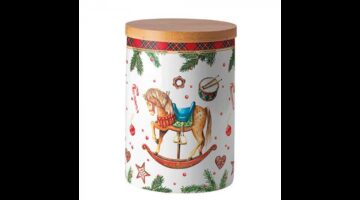 AMB.37520040 Classic rocking horse white porcelán konyhai tároló 13